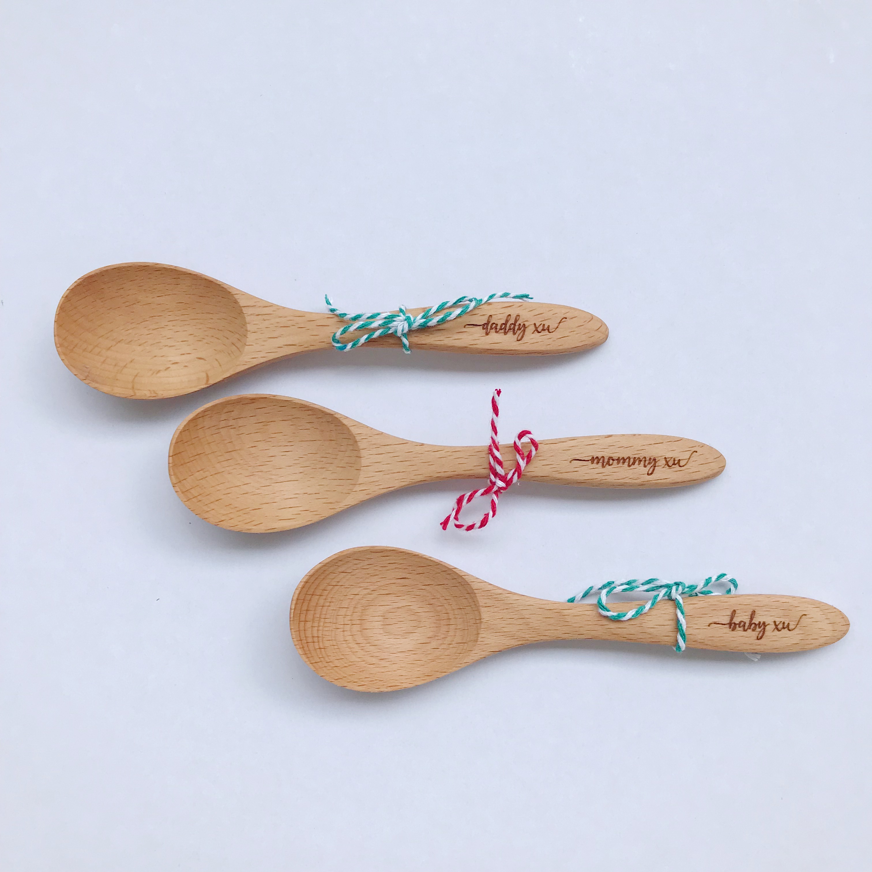 Engraved Wooden Spoon - Ohfriday!