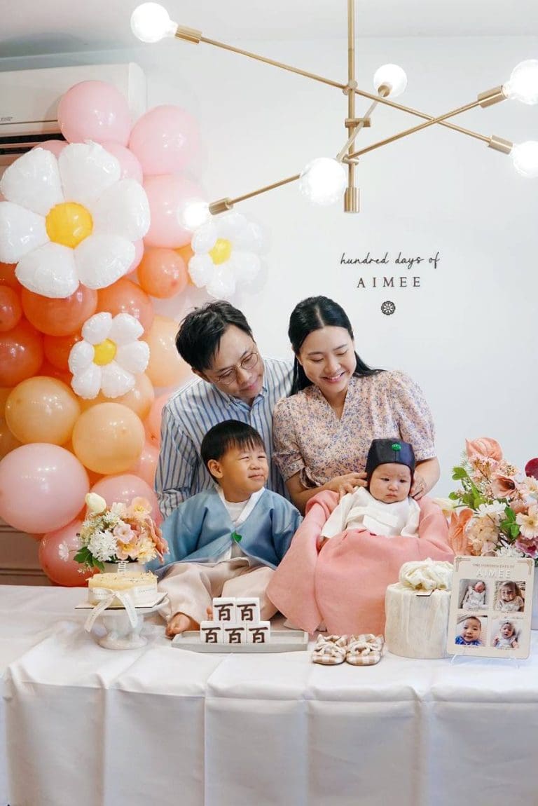 Backdrop Mixed Fonts Signage - Ohfriday!