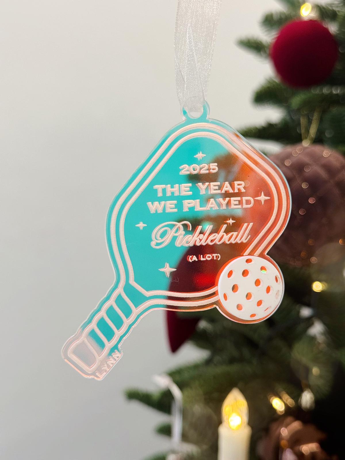 Pickleball Ornament Main Pickleball ornament - Image 1