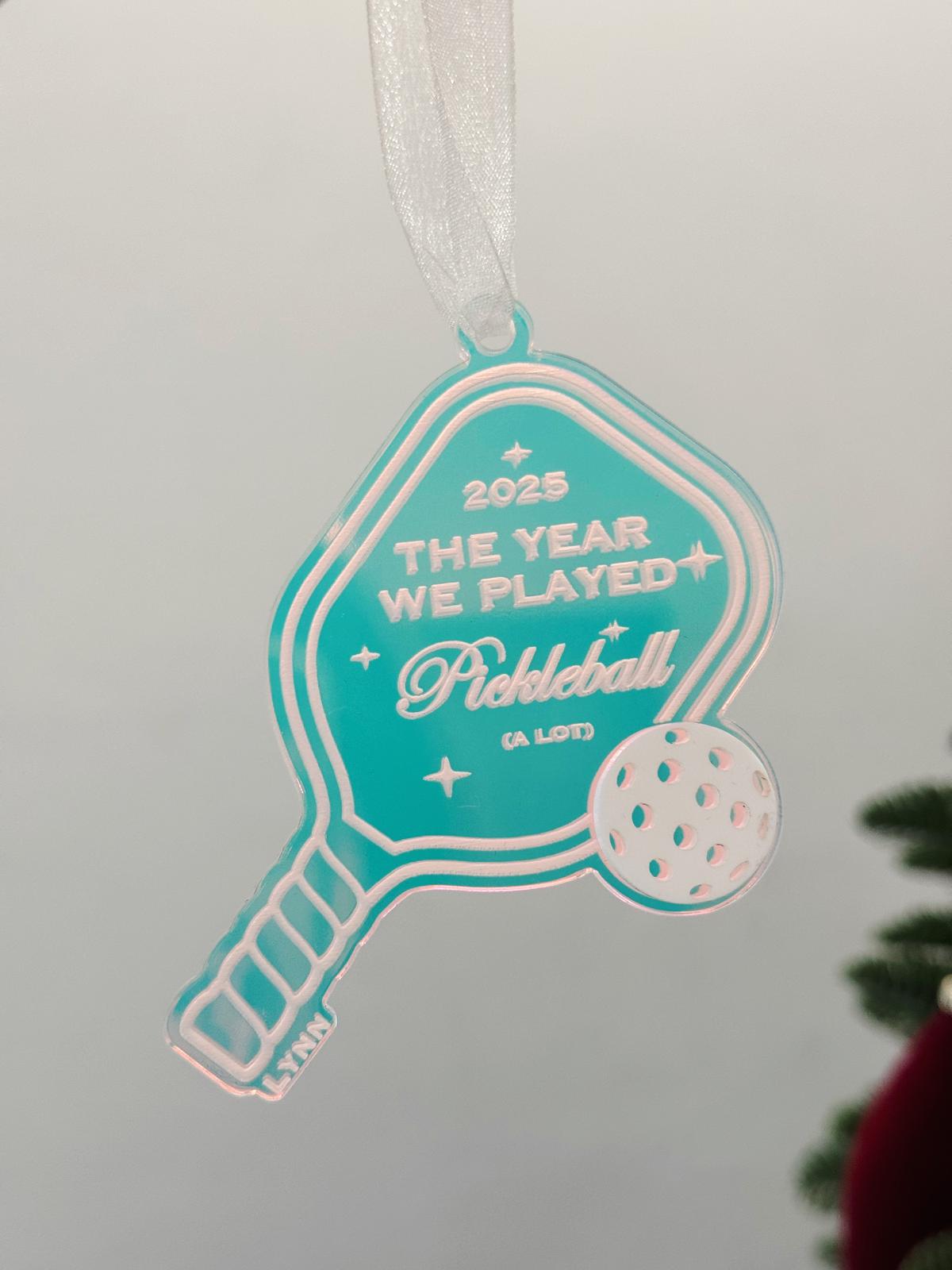 Pickleball ornament blue Pickleball ornament - Image 6