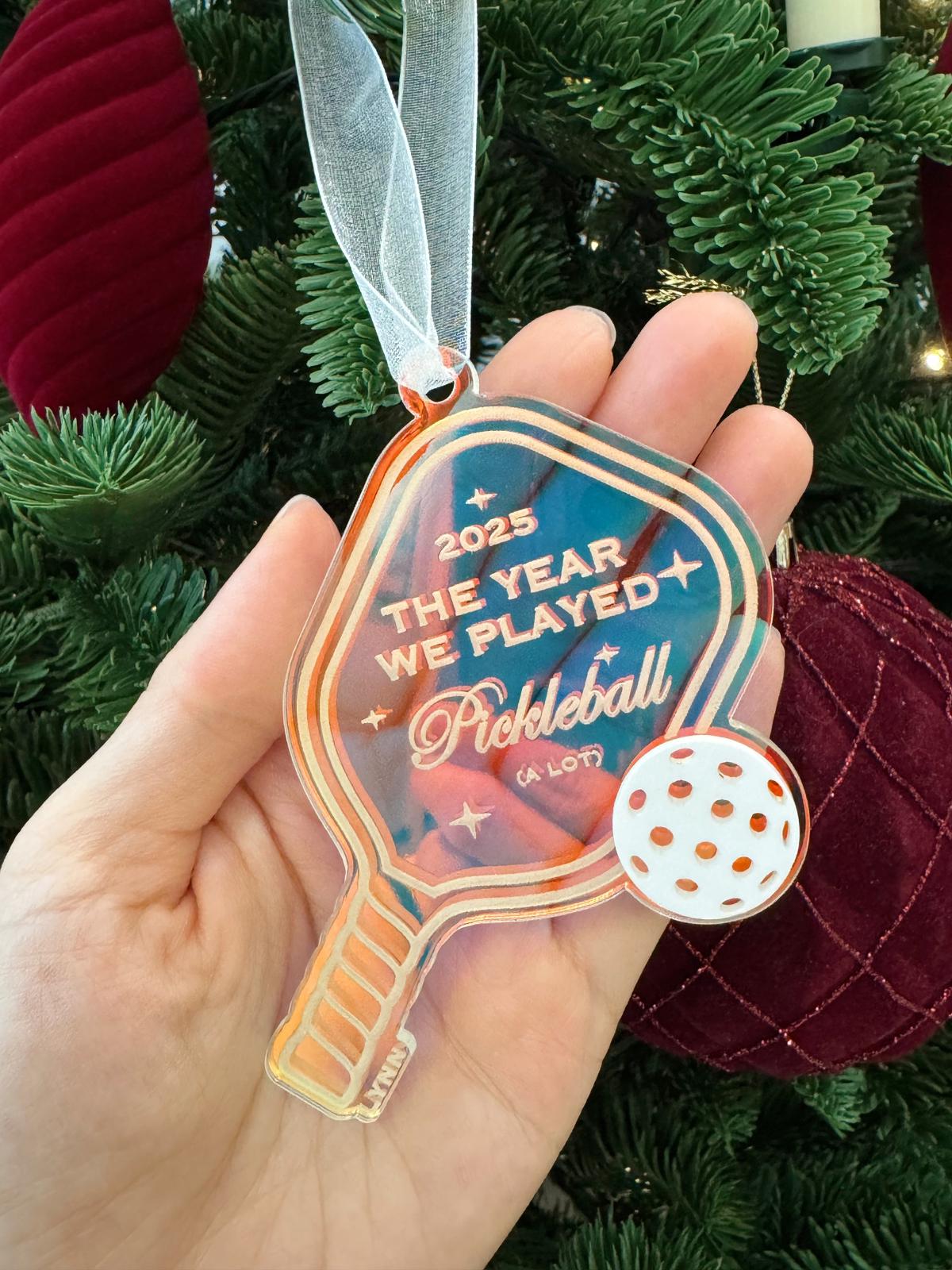 Pickleball ornament gradiant Pickleball ornament - Image 4