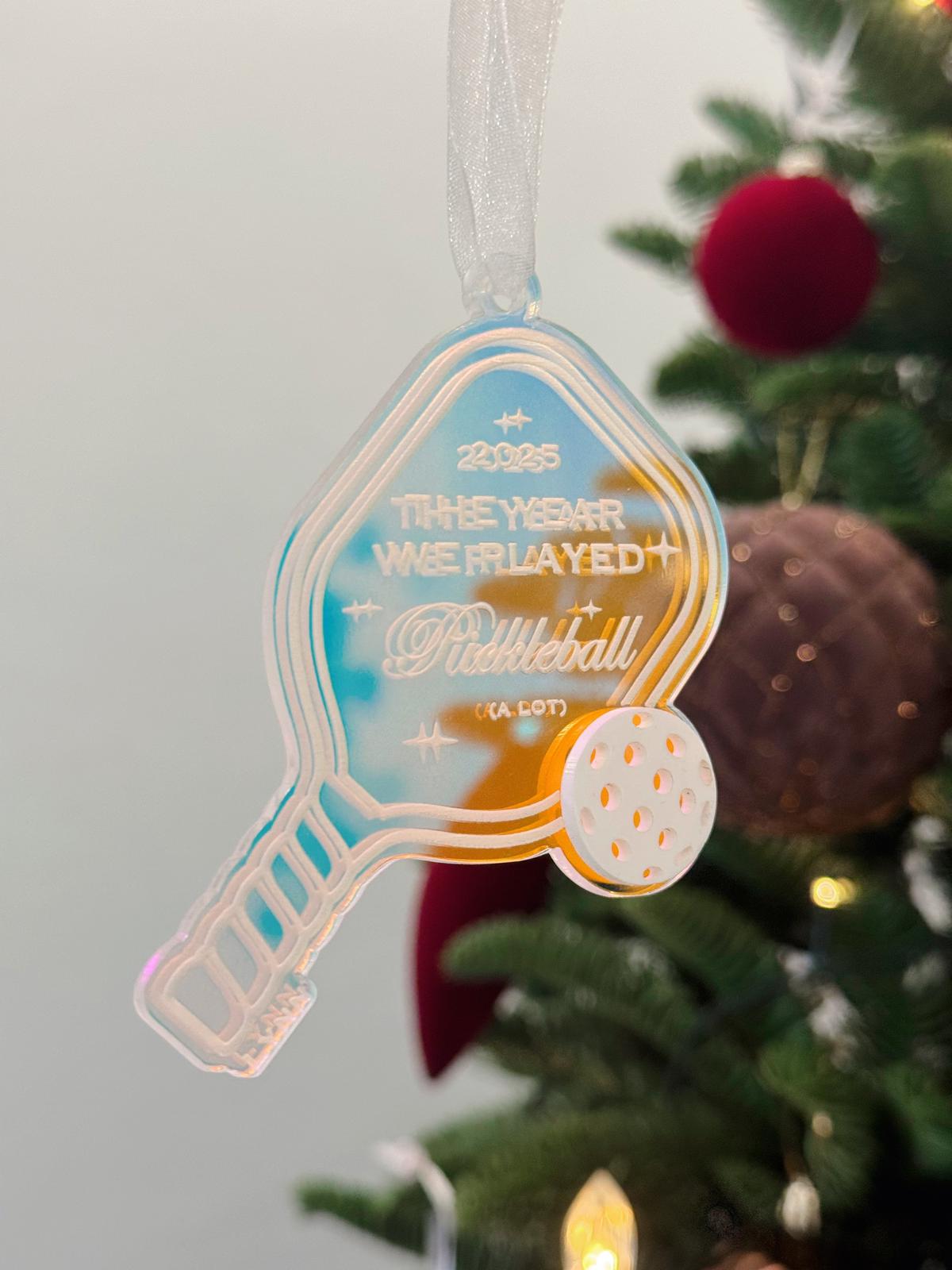 Pickleball ornament side Pickleball ornament - Image 2