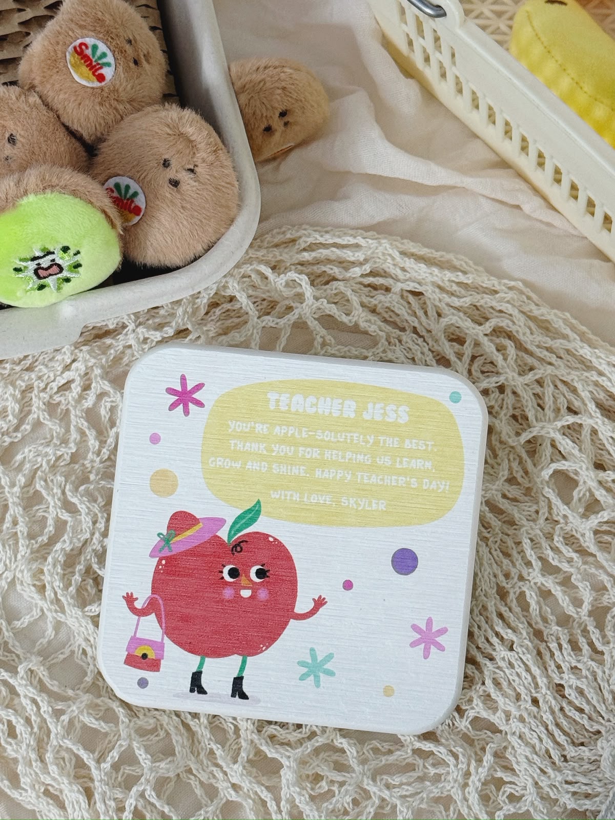 Fruitti Diatomite Coaster (1) Fruitti Diatomite Coaster - Image 5