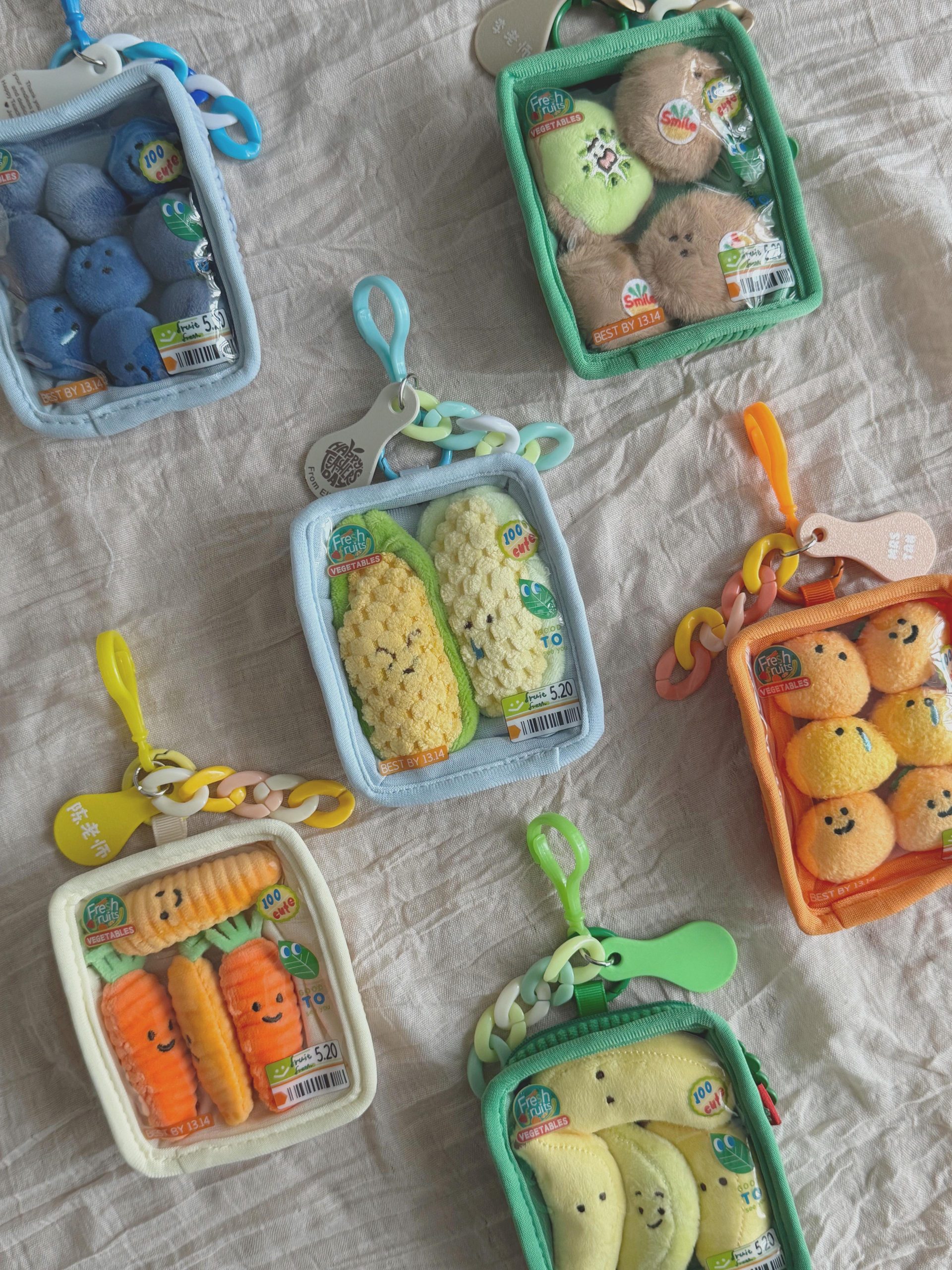 Fruitti Pals Bagcharm (6) Fruitti Pals Cart Bagcharm - Image 2